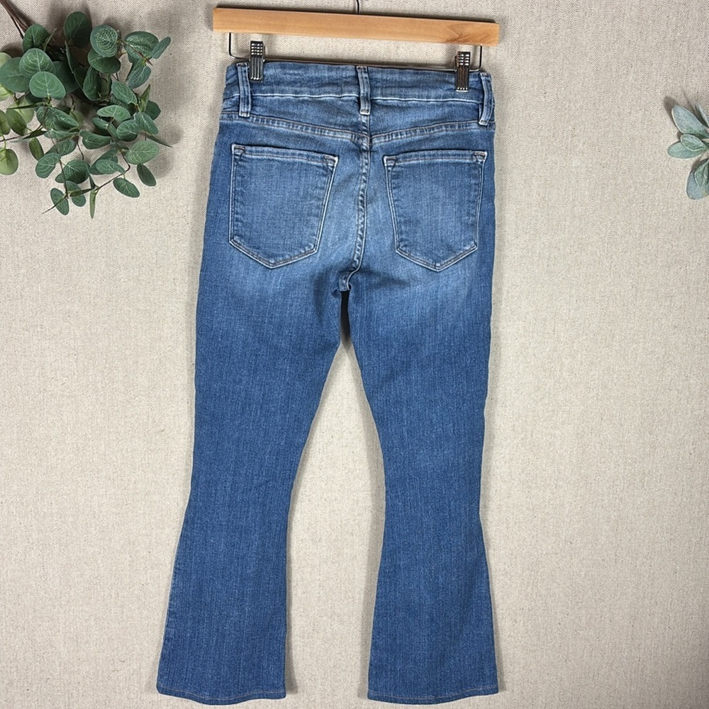 Frame > Le Crop Mini Boot Distressed Jeans 26 - image 6